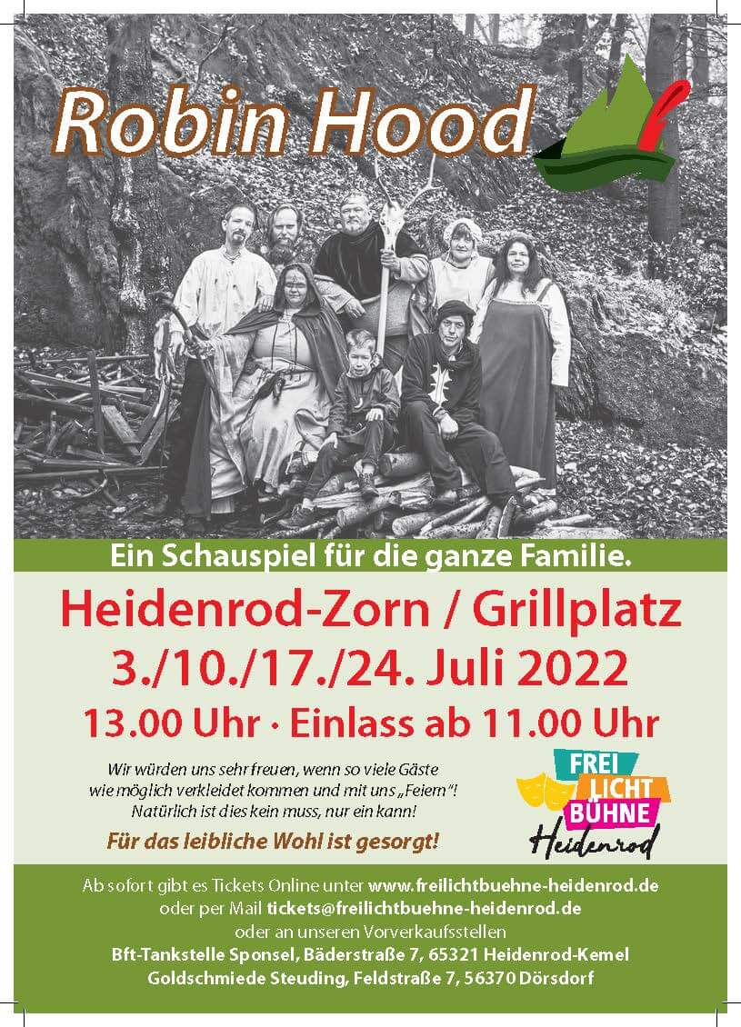 Schauspiel "Robin Hood" in Zorn